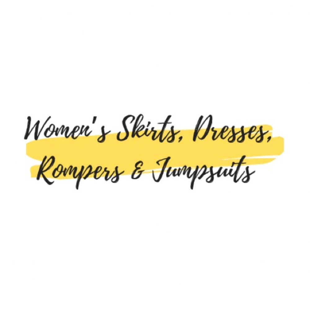 Women’s Skirts, Dresses, Rompers & Jumpsuits